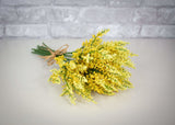 Heather Bush - Yellow - Sola Wood Flowers