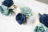 Intuition Boutonniere (Set of 3) - Sola Wood Flowers