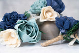 Intuition Boutonniere (Set of 3) - Sola Wood Flowers