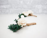 Juniper Boutonniere Craft Kit (Set Of 3) - Sola Wood Flowers