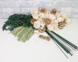 Juniper Bridal Bouquet - Sola Wood Flowers