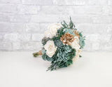 Juniper Bridesmaid Bouquet - Sola Wood Flowers
