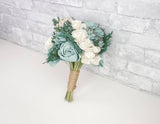 Juniper Bridesmaid Bouquet - Sola Wood Flowers