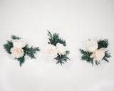Juniper Corsage Craft Kit (Set Of 3) - Sola Wood Flowers