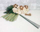 Juniper Mini Bouquet - Sola Wood Flowers