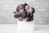 Lilac and Lavender Finished Bouquet - Sola Wood Flowers
