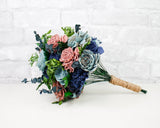 Lincoln Bay Bridesmaid Bouquet Kit - Sola Wood Flowers