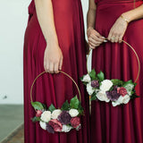 Love Story Hoop Bouquet - Sola Wood Flowers