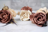 Majestic Boutonniere (Set of 3) - Sola Wood Flowers