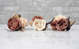 Majestic Boutonniere (Set of 3) - Sola Wood Flowers