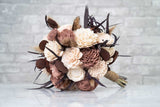 Majestic Bridesmaid Bouquet - Sola Wood Flowers