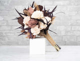 Majestic Bridesmaid Bouquet - Sola Wood Flowers