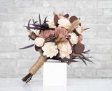 Majestic Bridesmaid Bouquet - Sola Wood Flowers