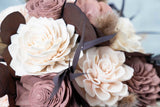 Majestic Bridesmaid Bouquet - Sola Wood Flowers