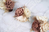 Majestic Corsage (Set of 3) - Sola Wood Flowers