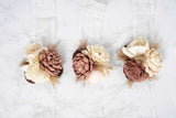 Majestic Corsage (Set of 3) - Sola Wood Flowers