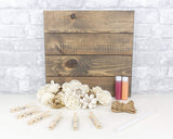 Memory Board Craft Kit - Sola Wood Flowers