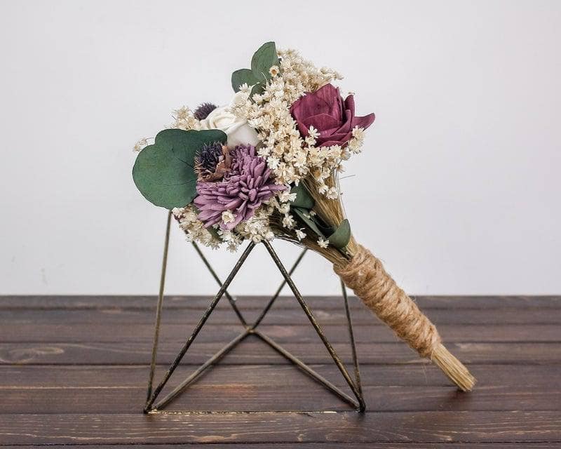 Mini Posy Finished Bouquet (Multiple Color Options) – Sola Wood Flowers