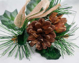 Mixed Pine Cone Pick - Sola Wood Flowers