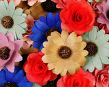 Mystery Birch Wood Flowers (10 Pack) - Sola Wood Flowers