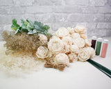 Nearly Nude Bridal Bouquet - Sola Wood Flowers