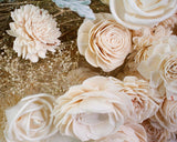 Nearly Nude Bridal Bouquet Kit - Sola Wood Flowers
