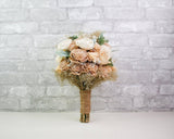 Nearly Nude Bridal Bouquet Kit - Sola Wood Flowers