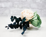Olive Branch Boutonniere Craft Kit (Set of 3) - Sola Wood Flowers