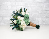 Olive Branch Bridal Bouquet Kit - Sola Wood Flowers