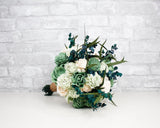 Olive Branch Bridal Bouquet Kit - Sola Wood Flowers