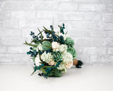 Olive Branch Bridal Bouquet Kit - Sola Wood Flowers