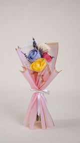 Pastel Sweetheart Finished Bouquet - Sola Wood Flowers