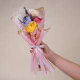 Pastel Sweetheart Finished Bouquet - Sola Wood Flowers