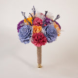 Peach Dawn Mini Bouquet - Sola Wood Flowers