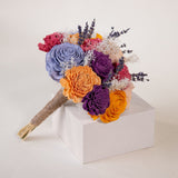 Peach Dawn Mini Bouquet - Sola Wood Flowers