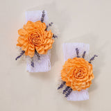 Peach Dawn Mother's Corsage (Set of 2) - Sola Wood Flowers