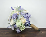 Periwinkle - Finished Bouquet - Sola Wood Flowers