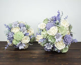 Periwinkle - Finished Bouquet - Sola Wood Flowers