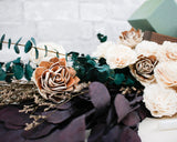 Plum Perfect Centerpiece Craft Kit - Sola Wood Flowers