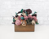 Plum Perfect Centerpiece Craft Kit - Sola Wood Flowers