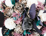 Plum Perfect Centerpiece Craft Kit - Sola Wood Flowers