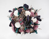 Plum Perfect Centerpiece Craft Kit - Sola Wood Flowers