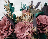 Plum Perfect Centerpiece Craft Kit - Sola Wood Flowers