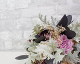 Preserved Silver Dollar Eucalyptus - Plum/Purple - Sola Wood Flowers