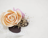 Preserved Silver Dollar Eucalyptus - Plum/Purple - Sola Wood Flowers