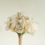 Pure Elegance Bridal Bouquet - Sola Wood Flowers