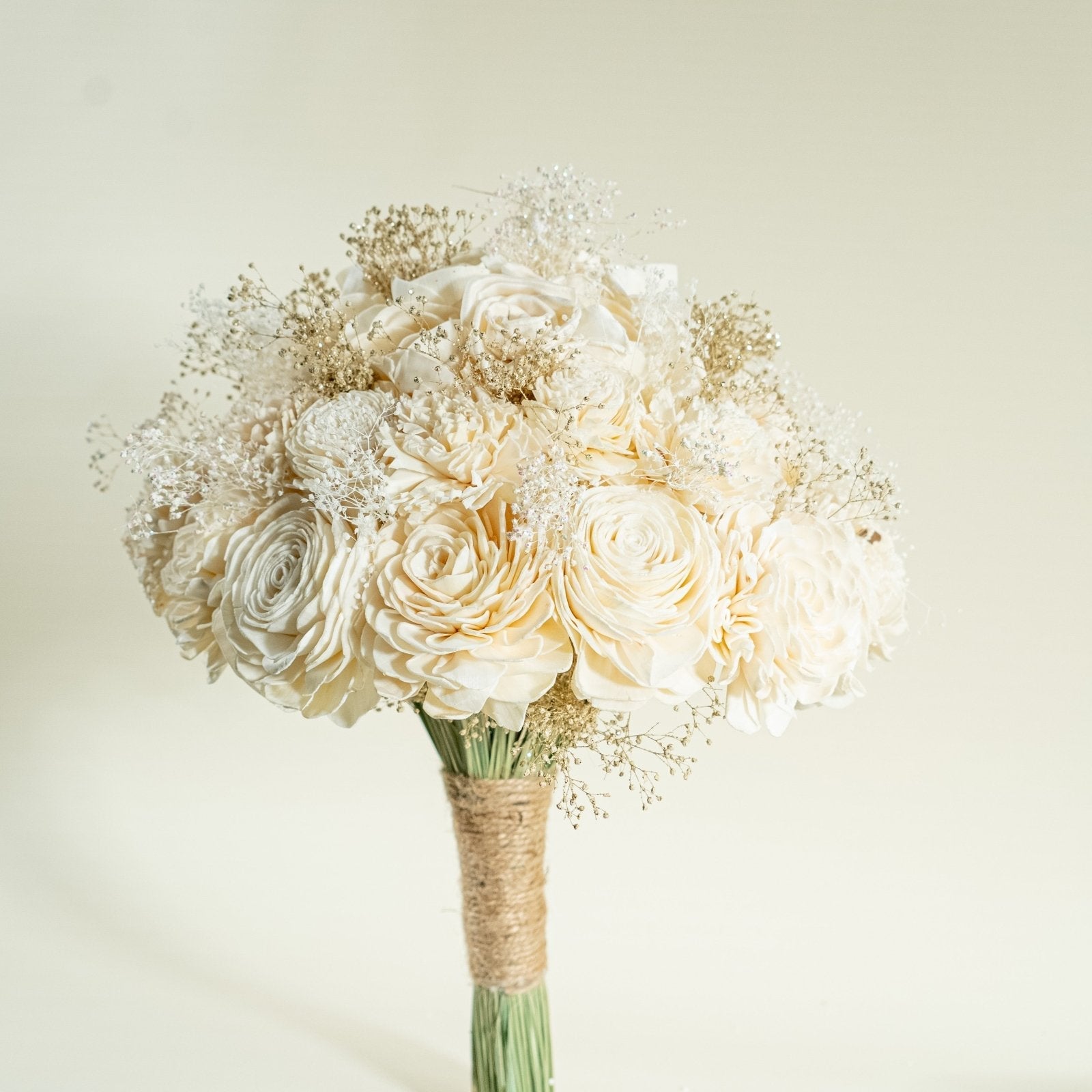 Pure Elegance Bridal Bouquet – Sola Wood Flowers