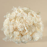 Pure Elegance Bridesmaid Bouquet - Sola Wood Flowers