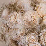 Pure Elegance Cascade Bouquet - Sola Wood Flowers