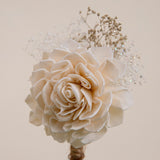 Pure Elegance Father's Boutonniere (Set of 2) - Sola Wood Flowers